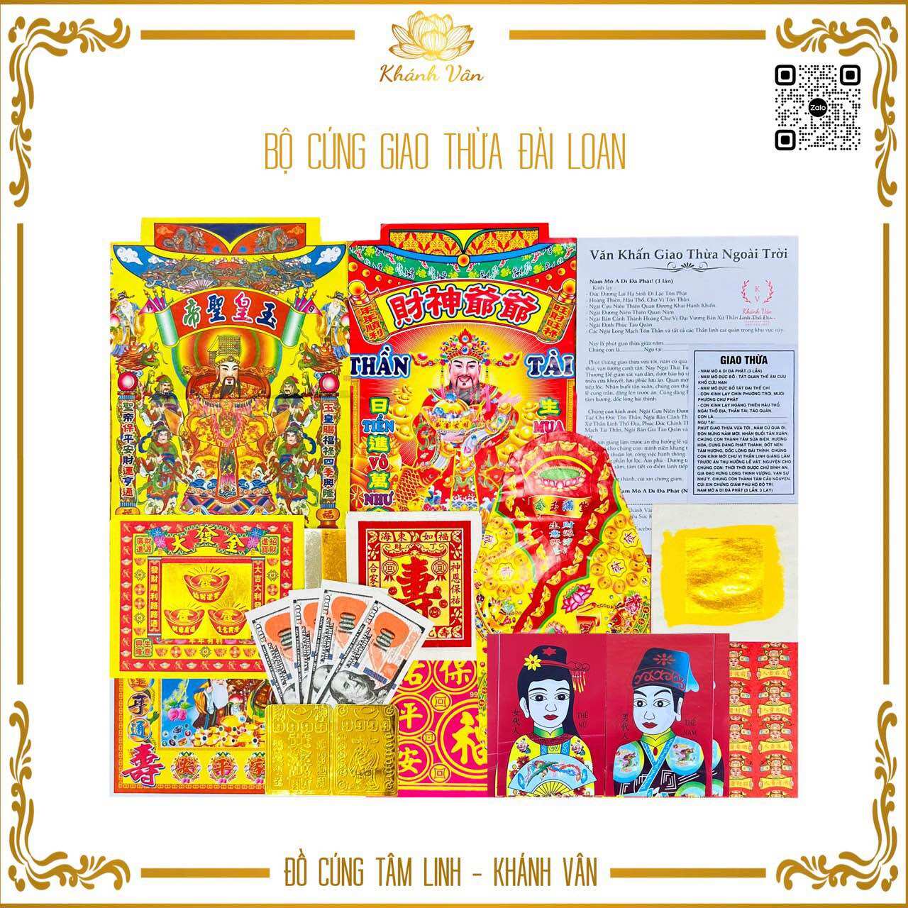 Giấy Cúng Giao Thừa Đêm 30