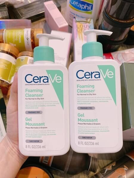 Sữa rửa mặt Cerave dịu nhẹ, sạch sâu