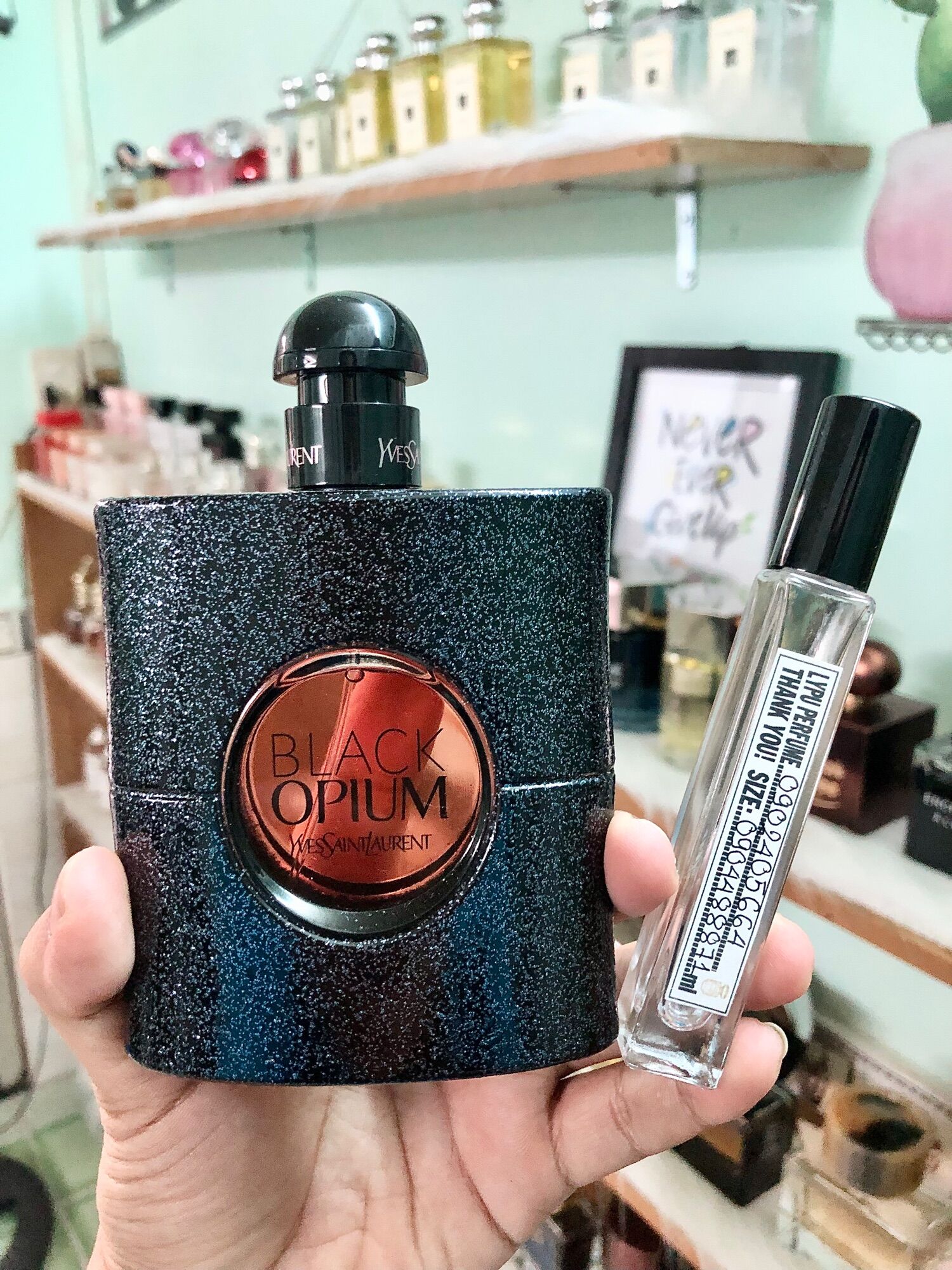 [HCM][Mẫu thử]Nước hoa Nữ YSL Black Opium EDP