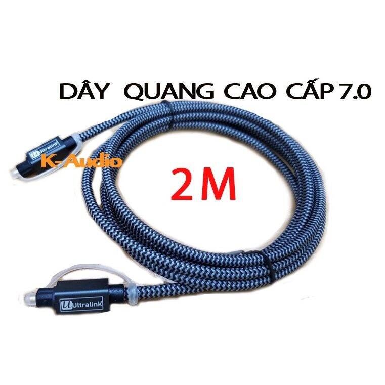 💯💯💯 Dây Quang Optical Ultralink Chính Hãng Dài 2m
Với thiết kế chuẩn Audio dây quang Ultralink