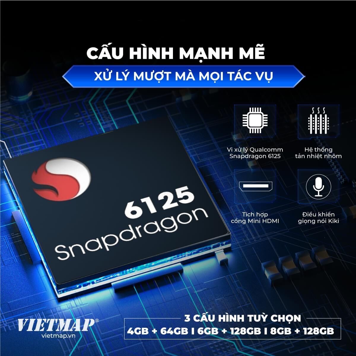 Android box ô tô VIETMAP BS10 - Đẳng cấp android box thế hệ mới 2023