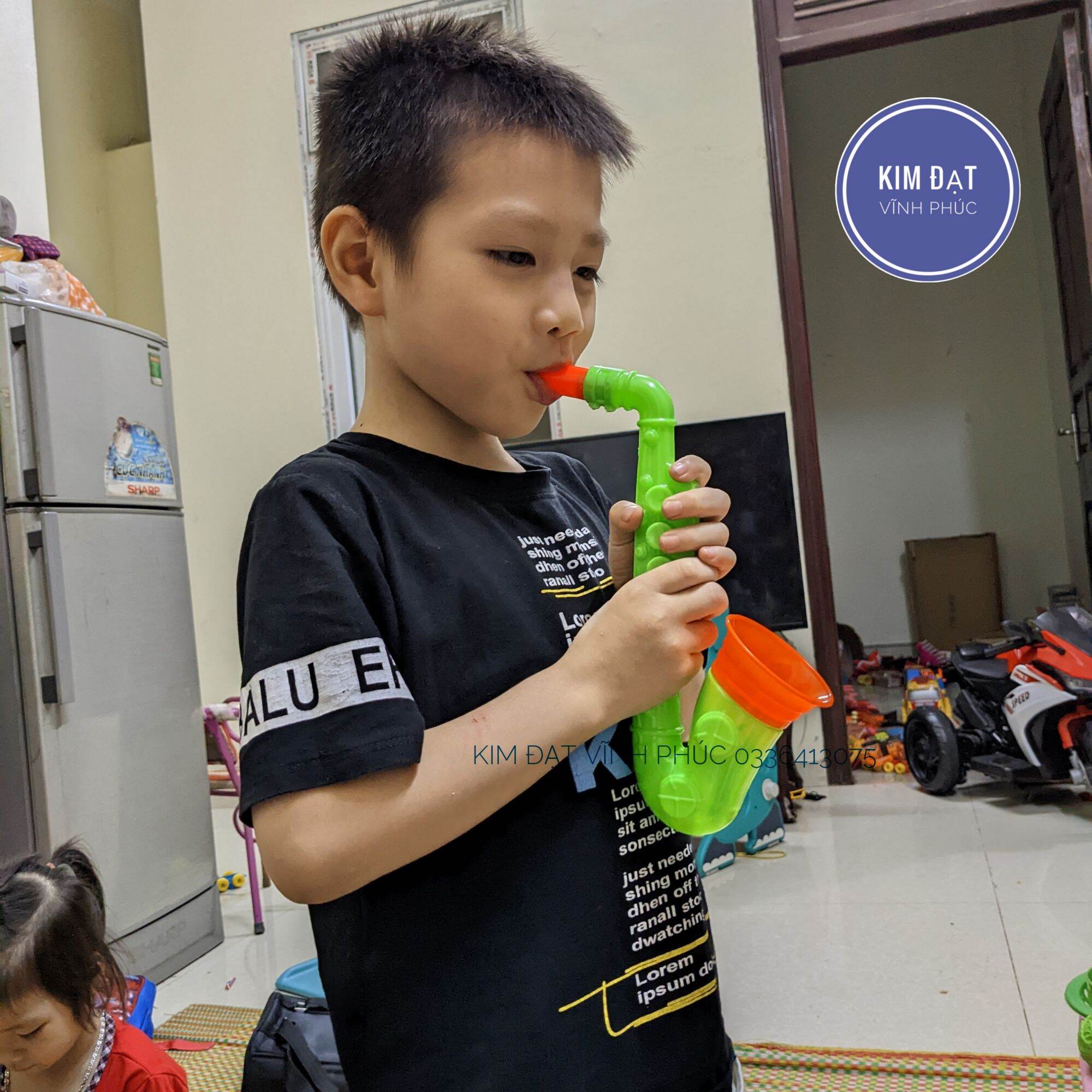 Đồ chơi kèn Saxophone và kèn tây , kèn điếu bằng nhựa