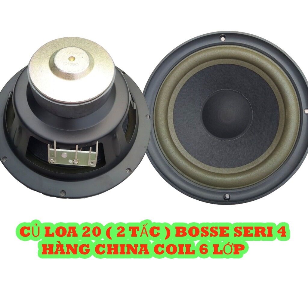 Loa bass 20 bose. seri 4 xịn - gồm 1 loa