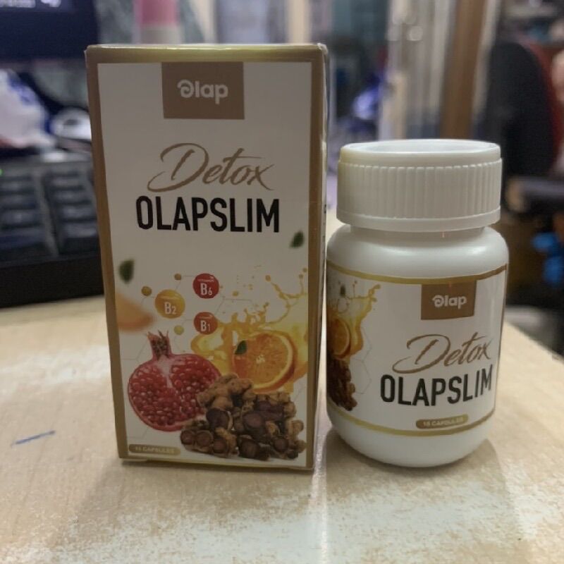 Detox tan mỡ ban đêm Olapslim hộp 15v