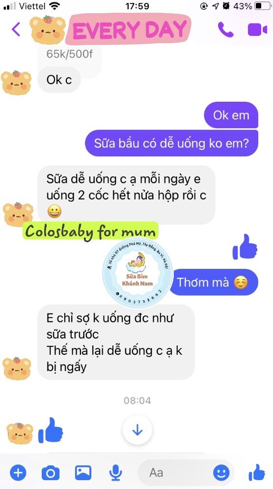 Sữa bầu Colosbaby for mum 800g
