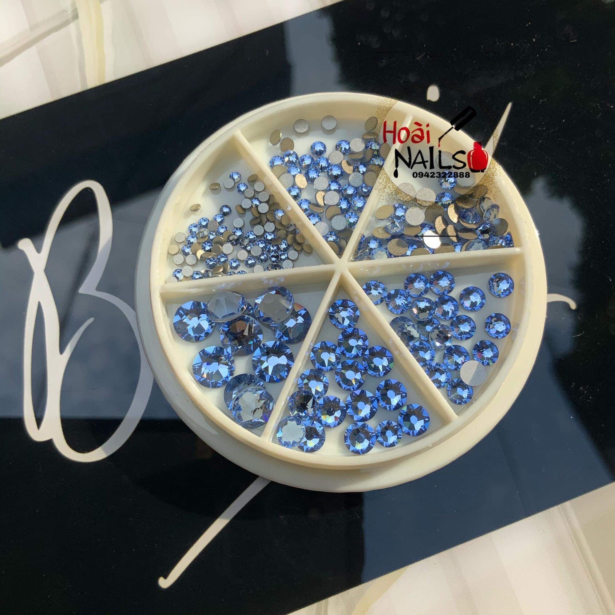 đá úc Swarovski mix khay - đá úc ( chọn màu ib)