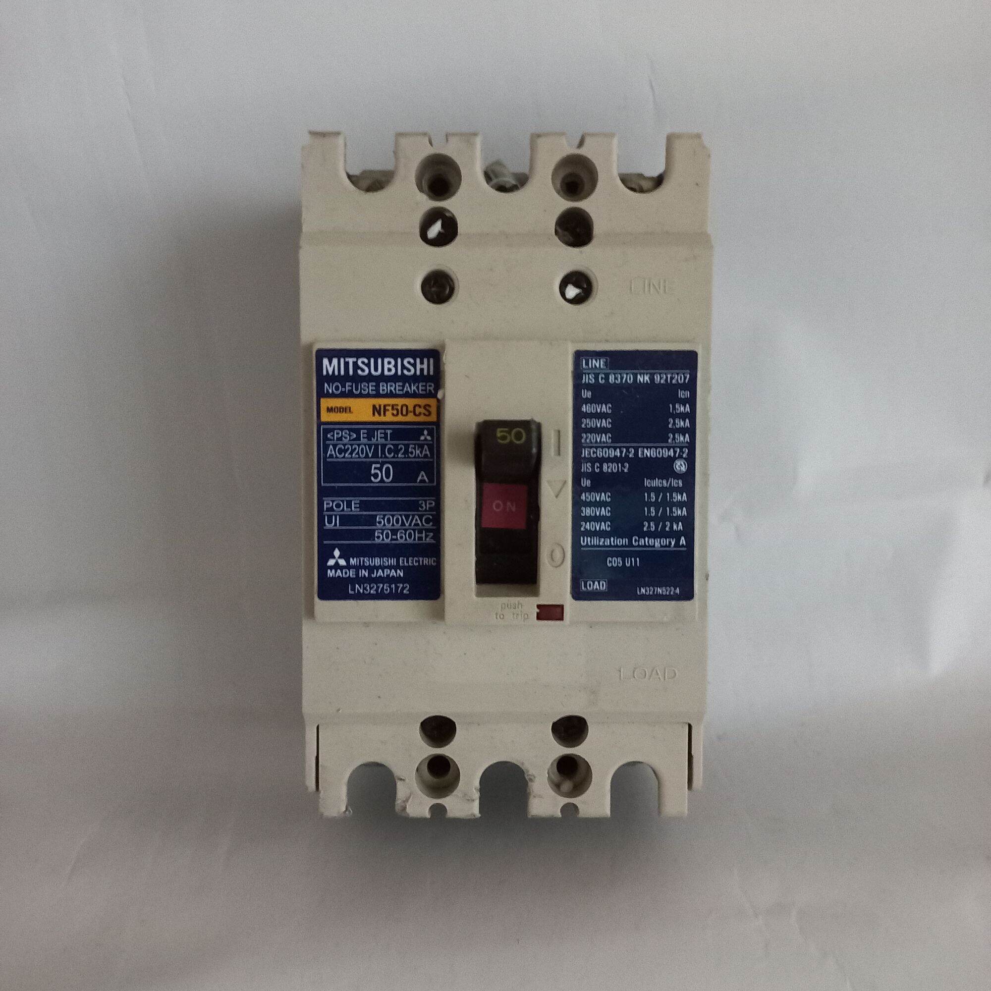 Atomat MCCB 3 Pha 100A Nhật bãi