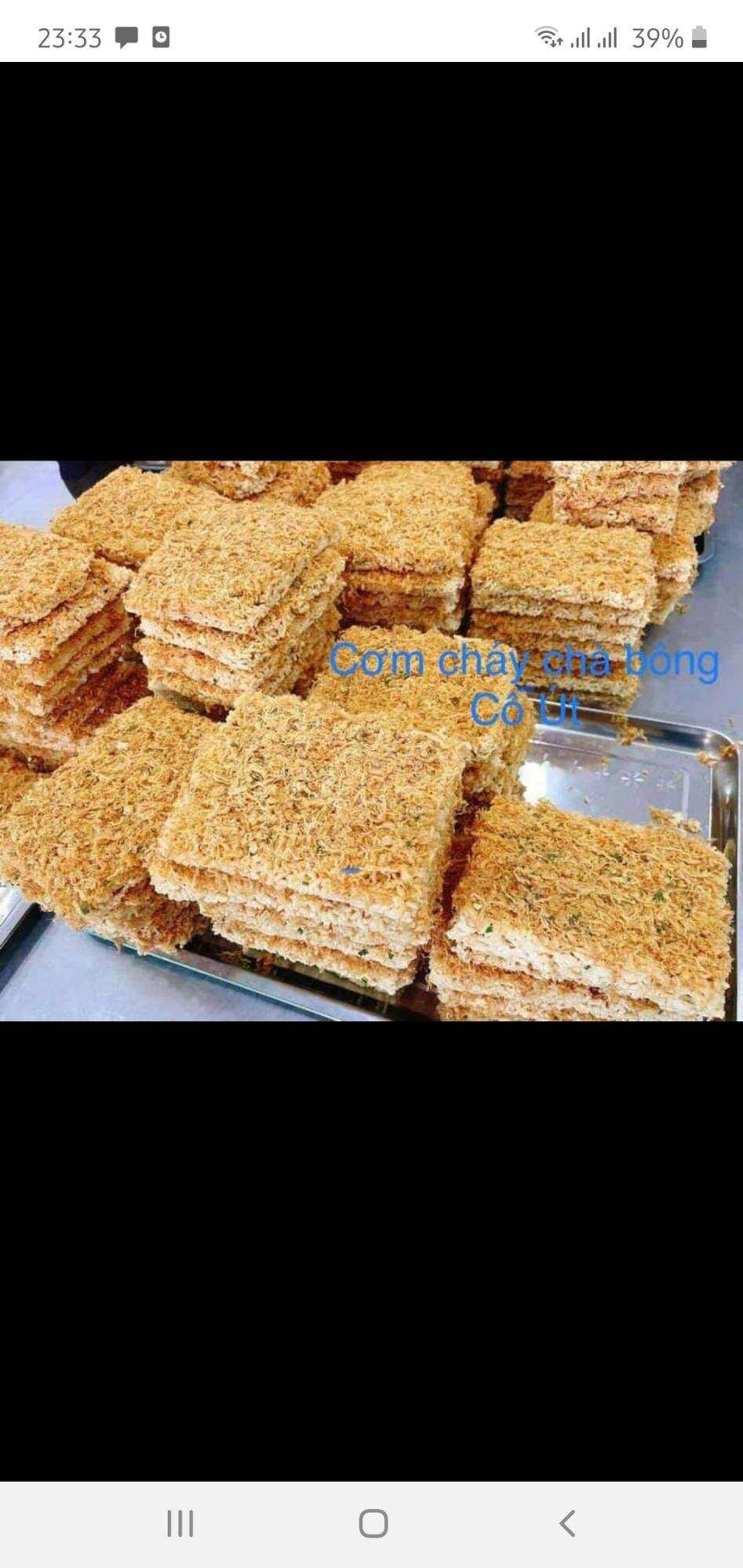 Cơm cháy chà bông @ thơm ngon hương vị  mẹ út Nâu