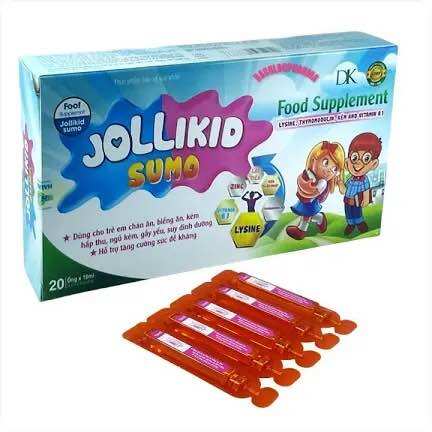 SIRO CHO TRẺ BIẾNG ĂN JOLLIKID