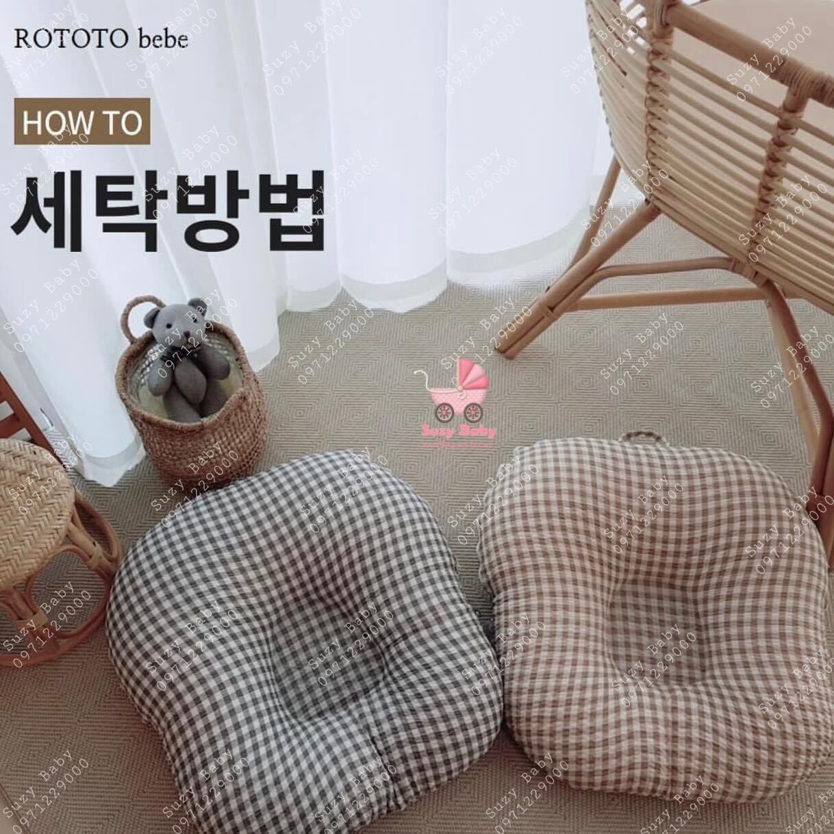 Gối chống trào ngược rototobebe hàn quốc