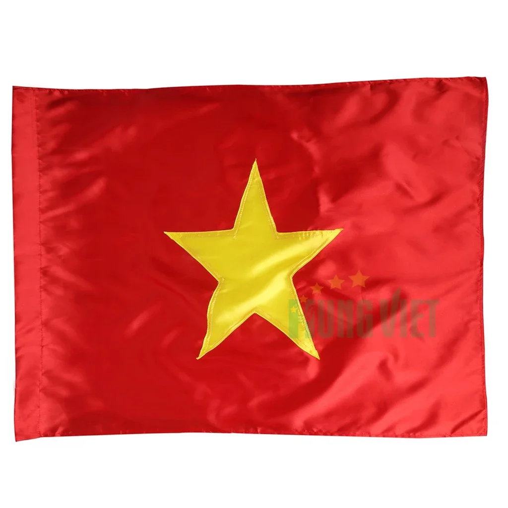 Cờ tổ quốc size 80 ×1,2m