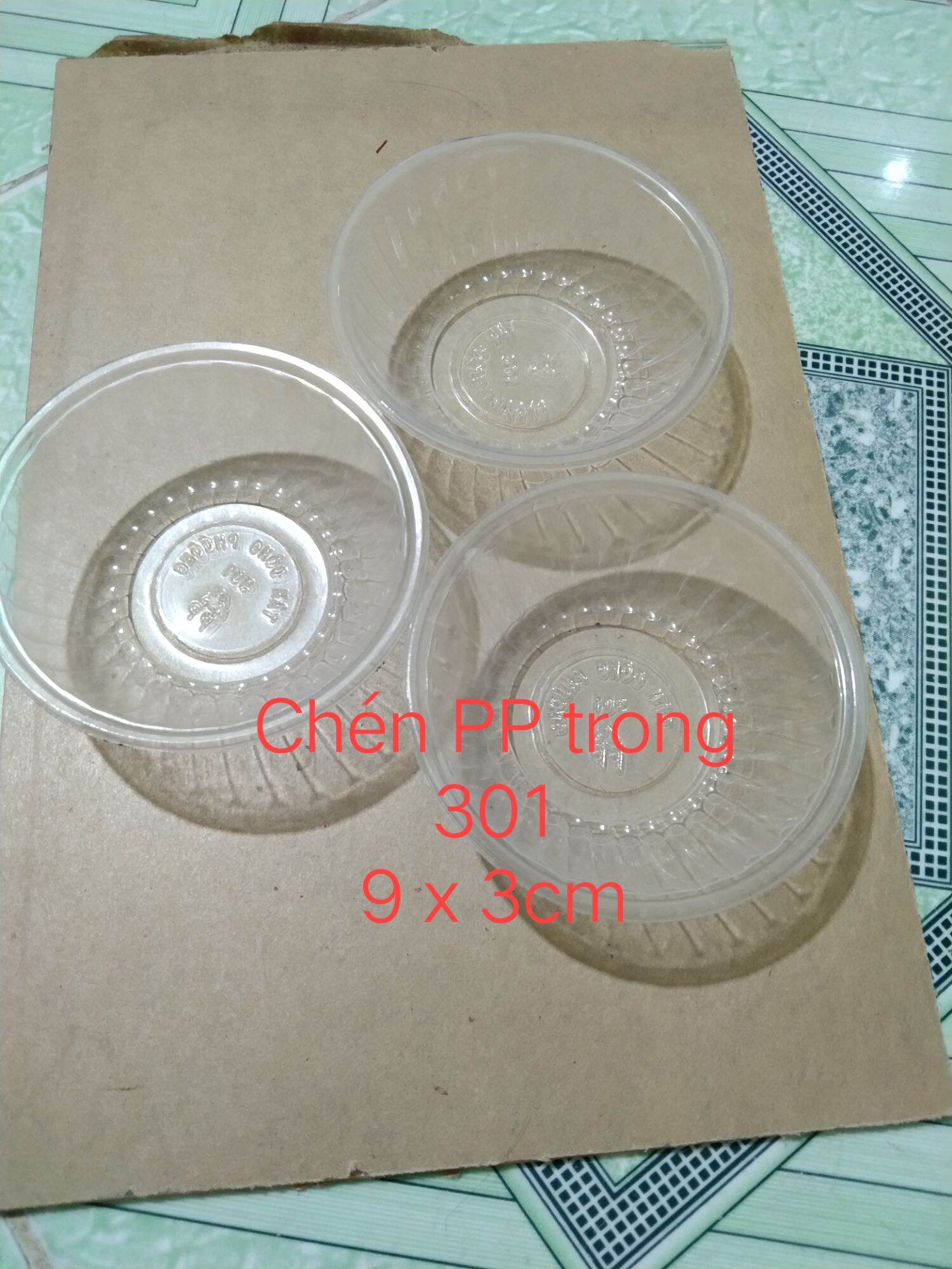 Lốc 50 chén 301 nhựa trong, chén chè, chén nhỏ nước chấm