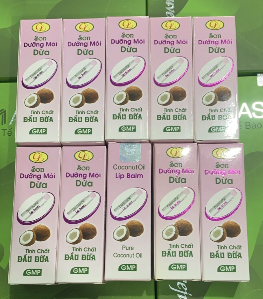 Son Dưỡng Môi Từ Dừa Cửu Long