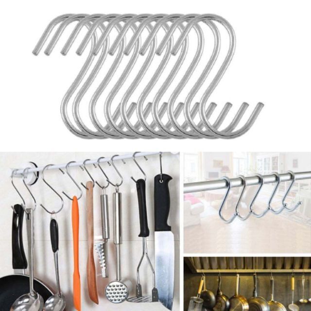 BÁN LẺ MÓC CHỮ S - MÓC TREO ĐỒ