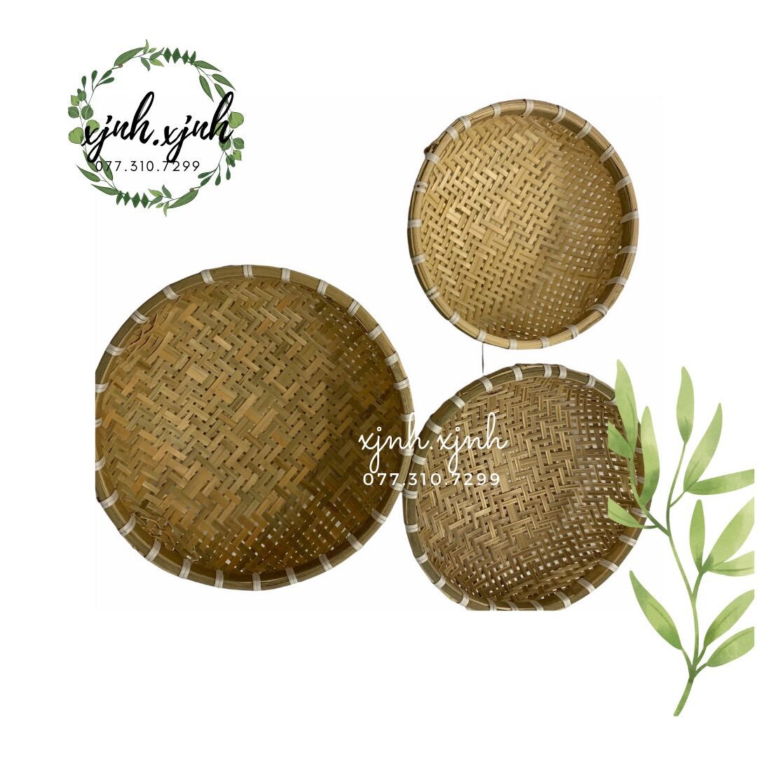 rỗ đan tre nứa truyền thống ( đủ size) ảnh thật