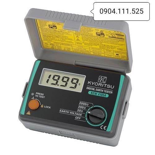 Đồng hồ đo điện trở đất số điện tử KYORITSU 4105A