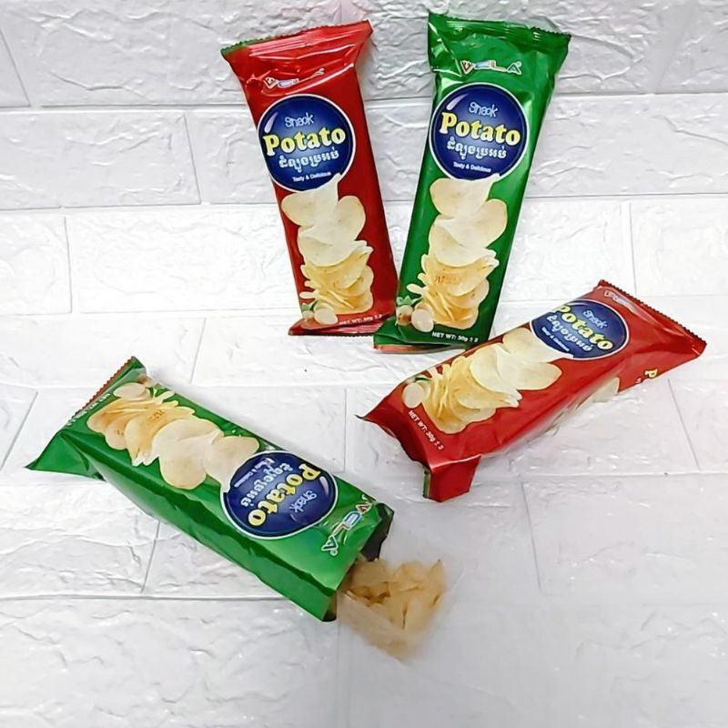 Snack khoai tây potato bịch 30 gói
