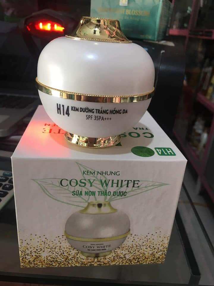 Kem cosy white HQ dưỡng trắng hồng da 45G
