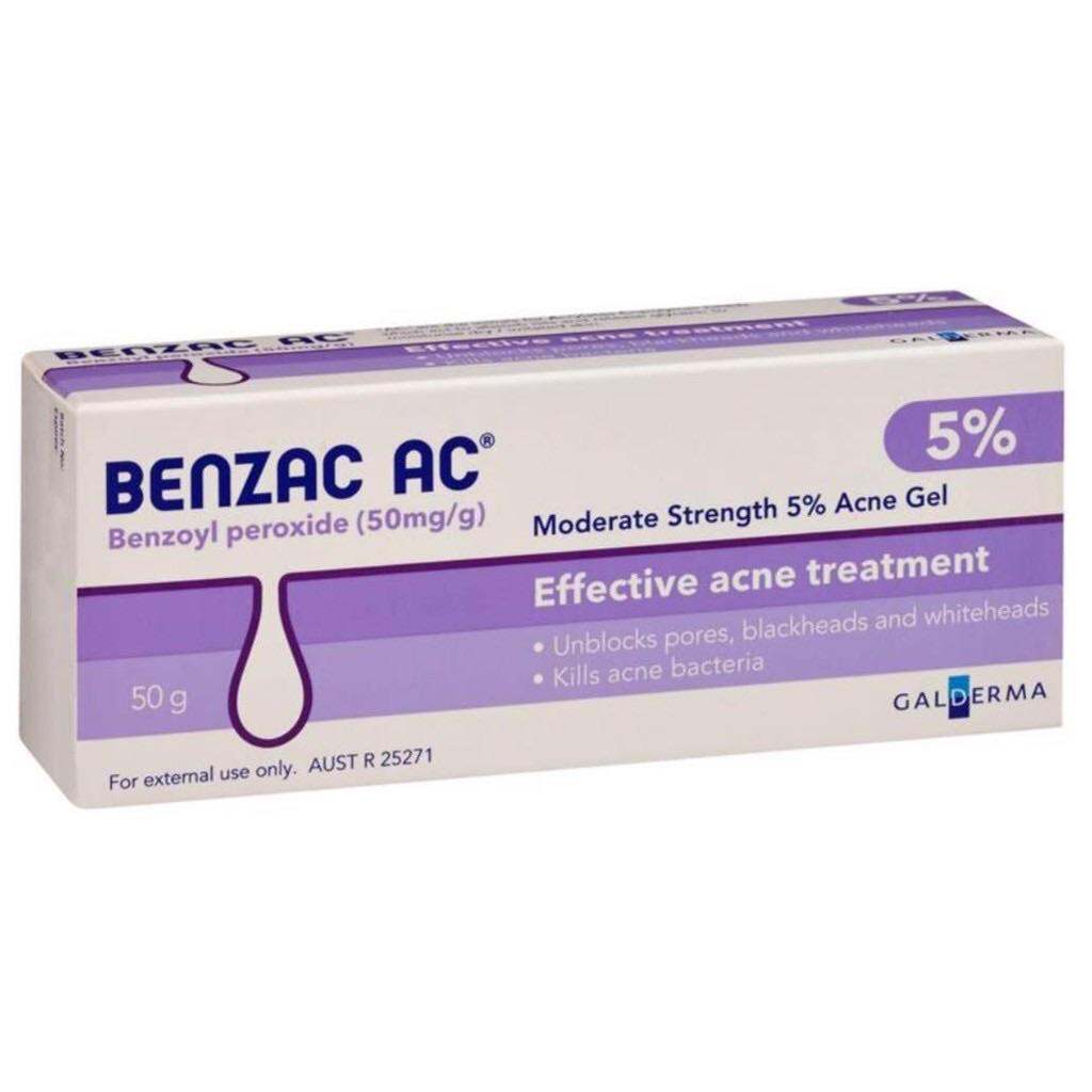 BENZAC AC 5% DÀNH CHO MỤN VIÊM 15g