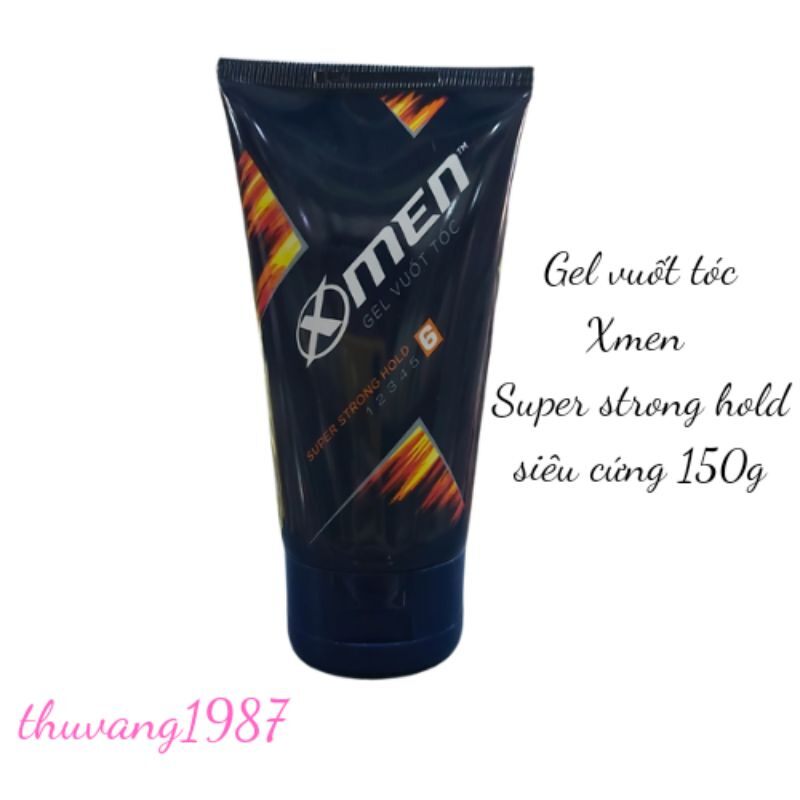 Gel vuốt tóc siêu cứng Xmen 150g