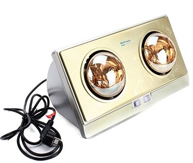 Đèn sưởi nhà tắm kotman 2 bóng