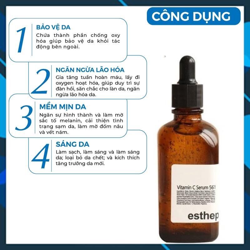 [Hoàn tiền 20%] Tinh Chất Vitamin C 561 ESTHEMAX