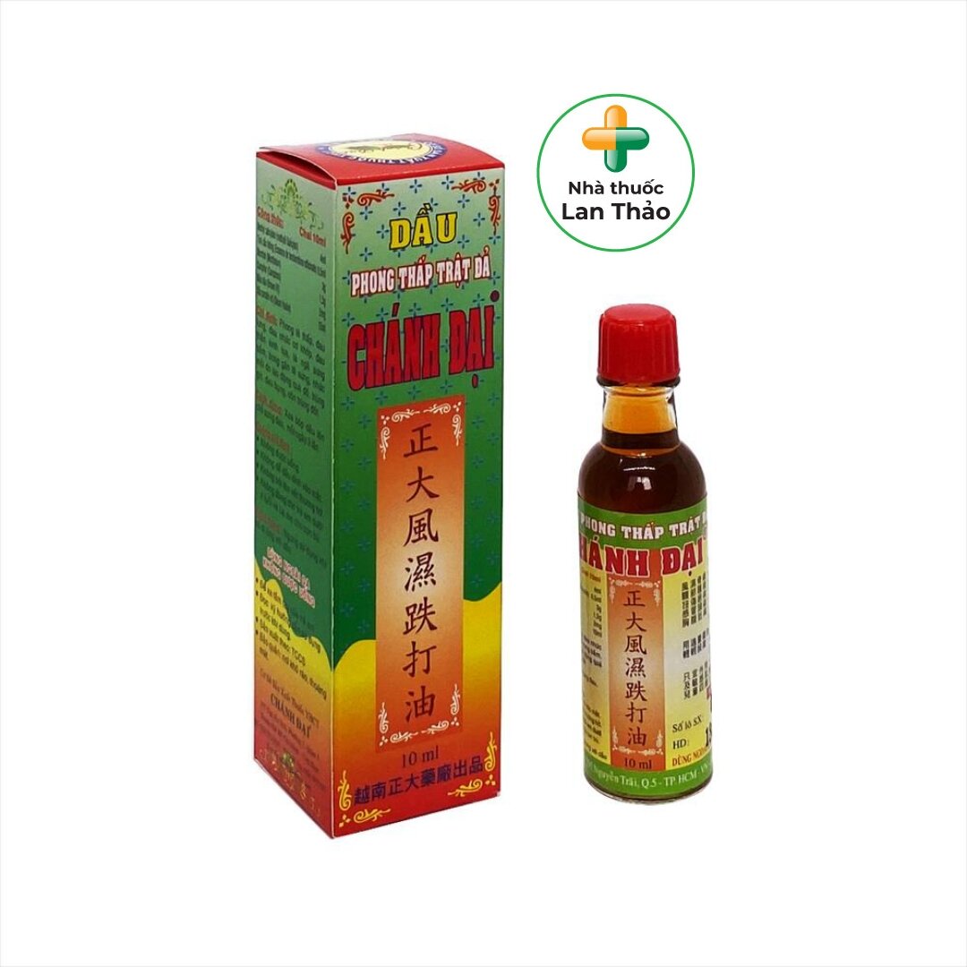 Dầu phong thấp trật đả chánh đại chai 10ml