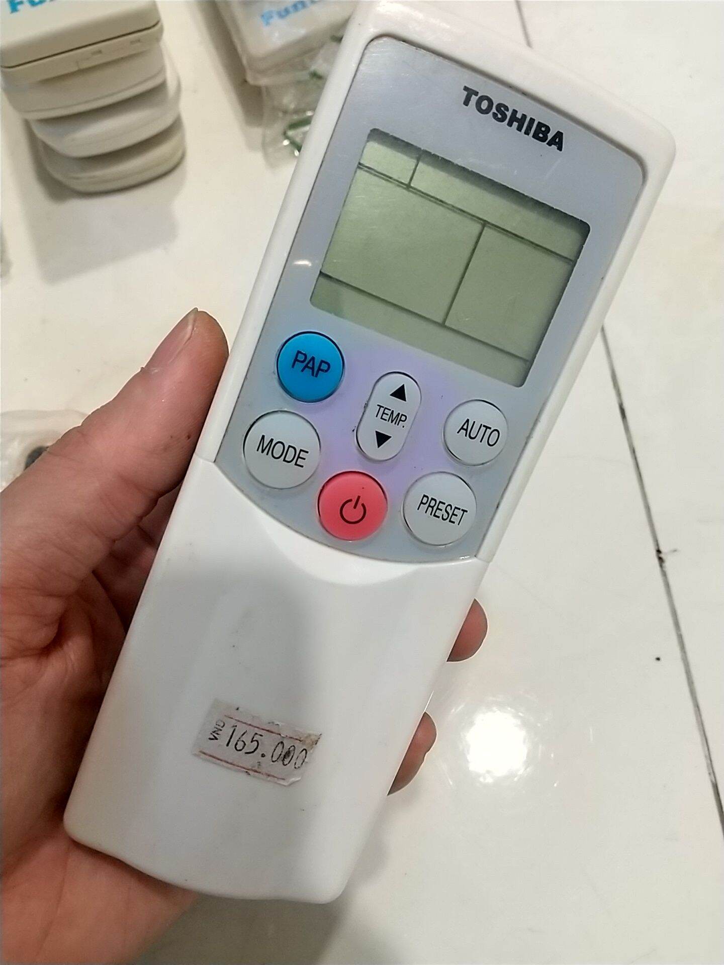 Remote máy lạnh toshiba điều khiển điều hòa toshiba remote control for toshiba air conditioning