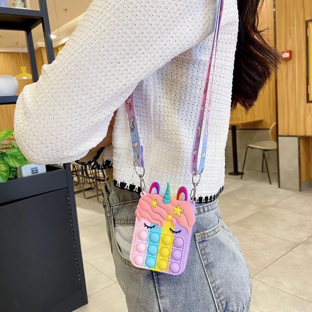 Túi Đeo Chéo Pop It - Túi Đeo Chéo Mini Cho Bé Cho Bé