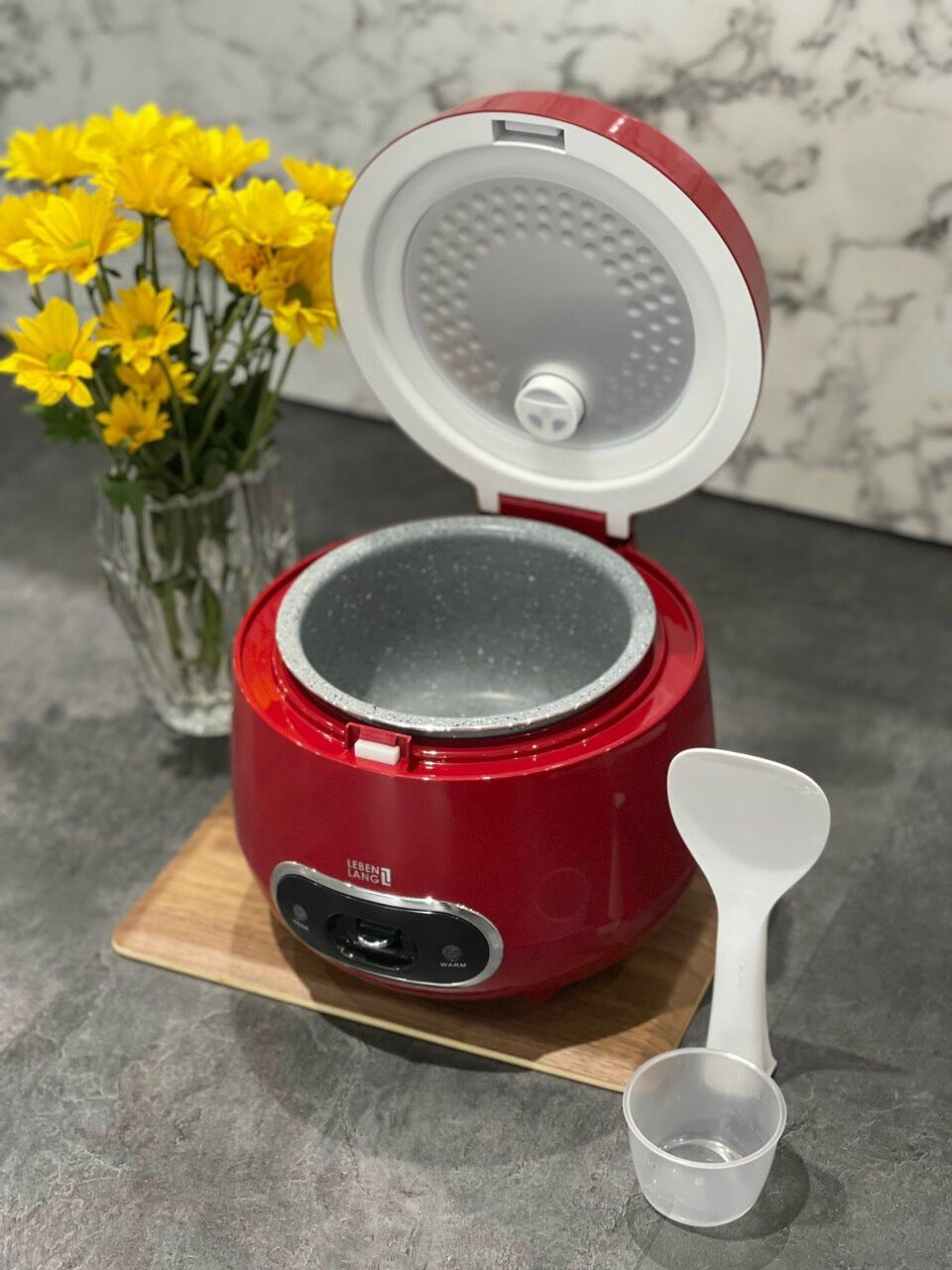 Nồi cơm điện Mini LEBENLANG LBL0583S, 0.8 lít hàng Đức