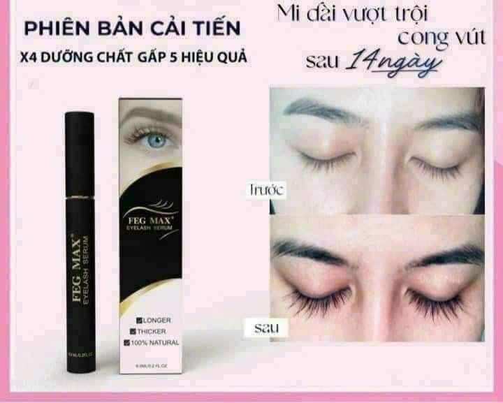 [ HÀNG CHÍNH HÃNG 100%] SERUM DƯỠNG DÀI MI FEG M.A.X