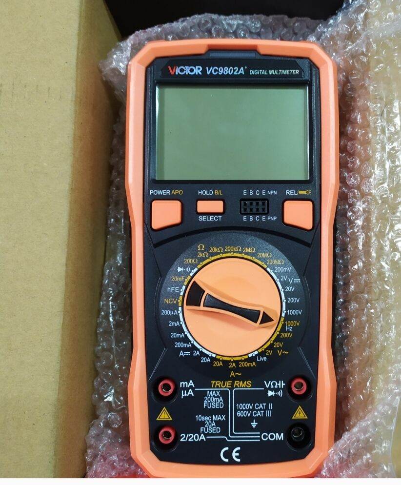 [HCM]Đồng hồ vạn năng điện tử VICTOR VC-9802A+