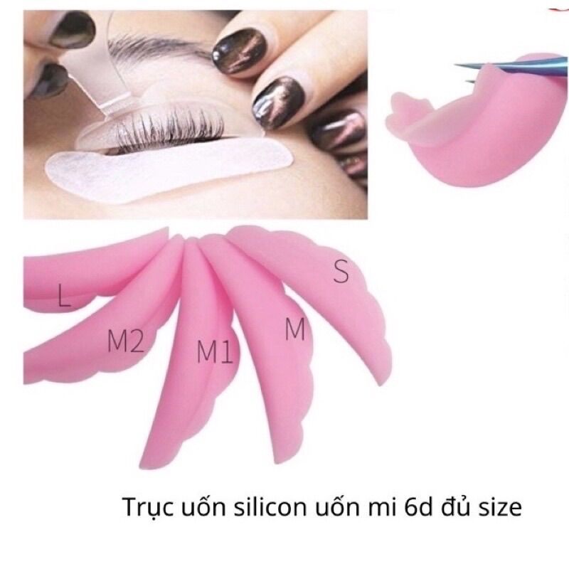 Trục uốn mi silicon 6d,trục uốn mi colagen( trục lẻ)