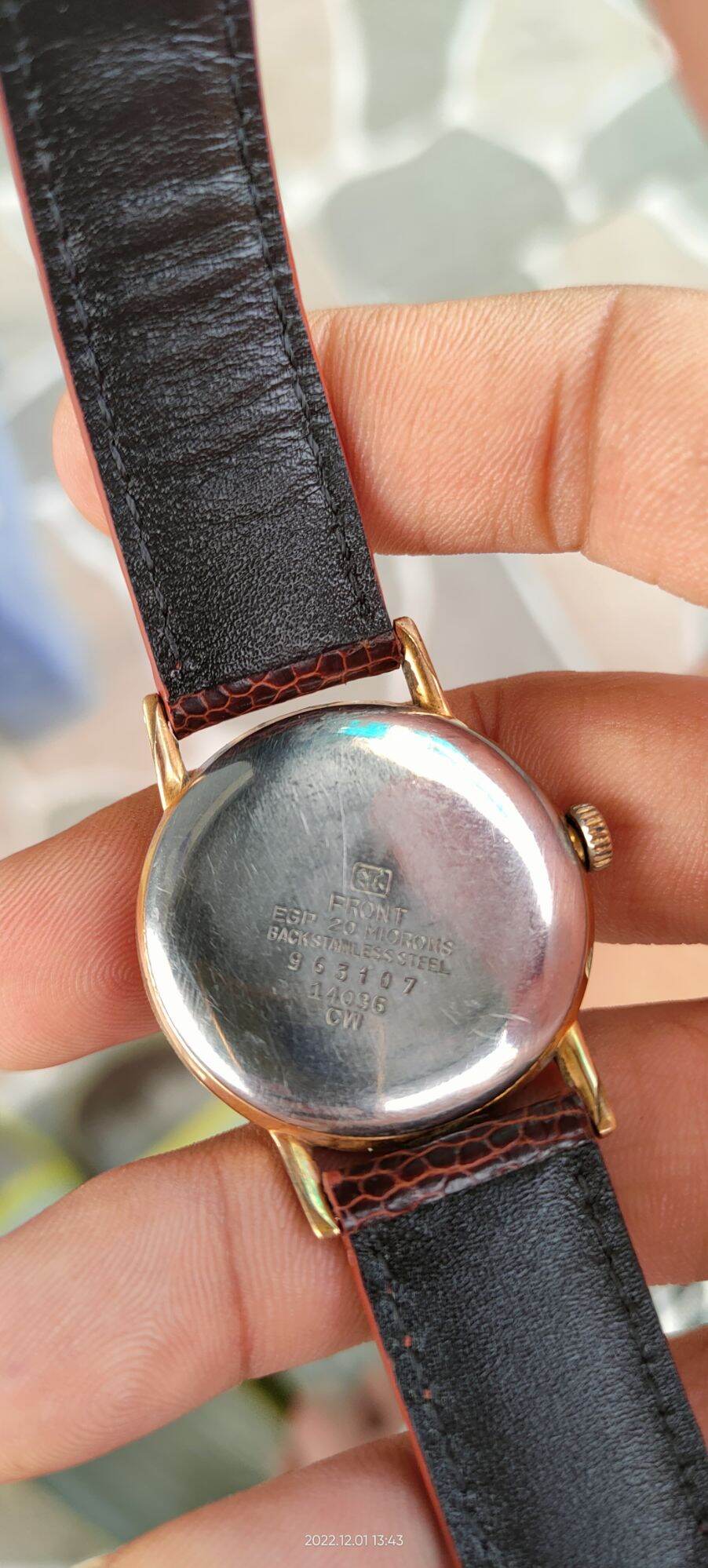 Seiko Crown cơ cót Cổ 21 Jewels