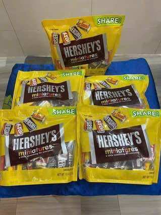 [New Tháng 12/2026]Socola Hershey’s Nuggets Đủ Vị Gói 300 gram