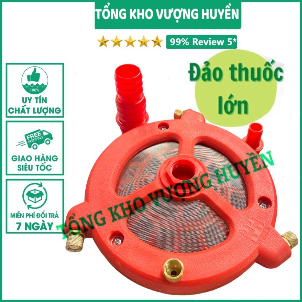 Bộ đảo trộn thuốc sâu, phân bón lớn sử dụng 3 béc.