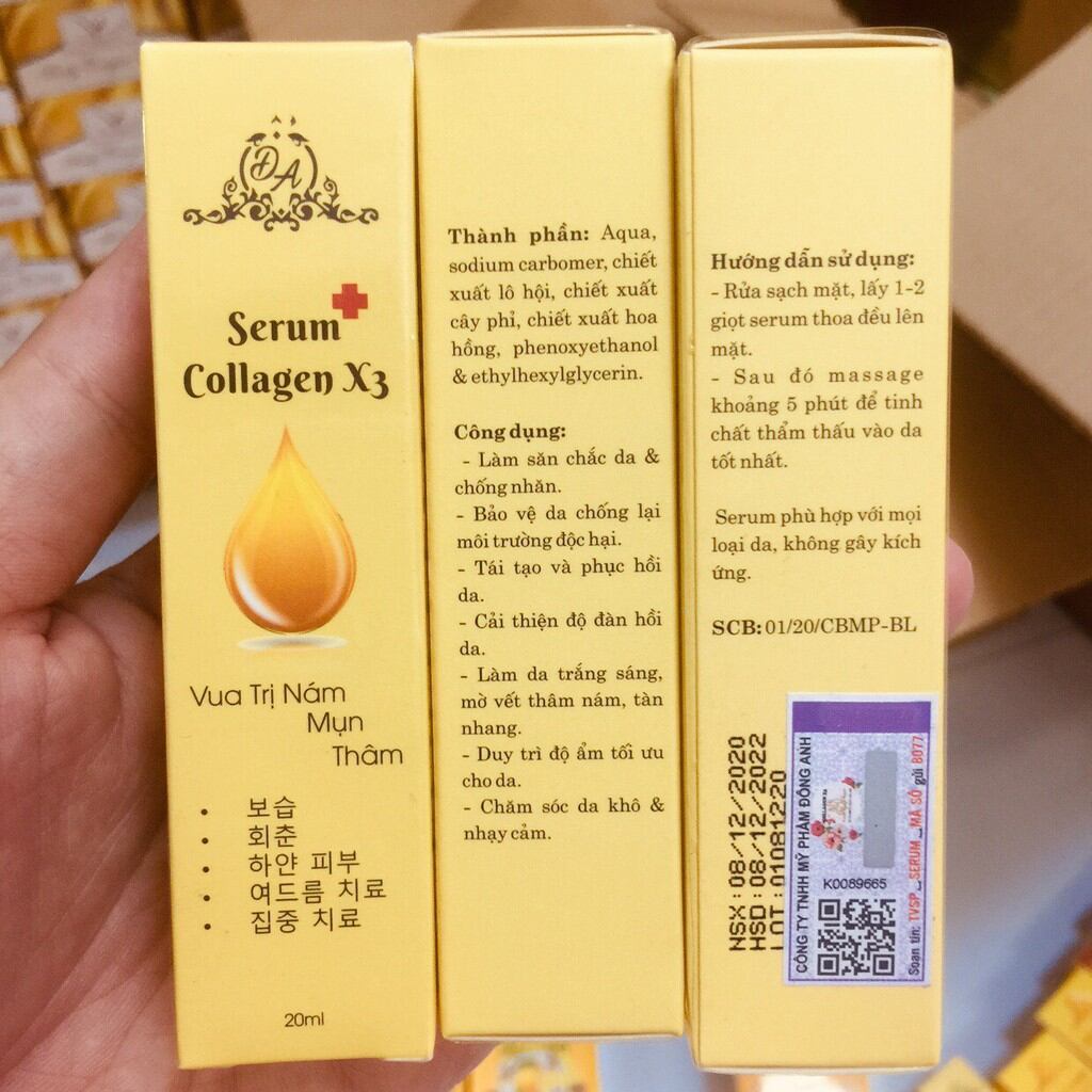 Serum Nám Collagen X3