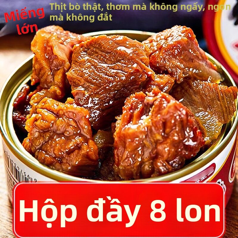 Thịt hộp sẵn ăn tiện lợi