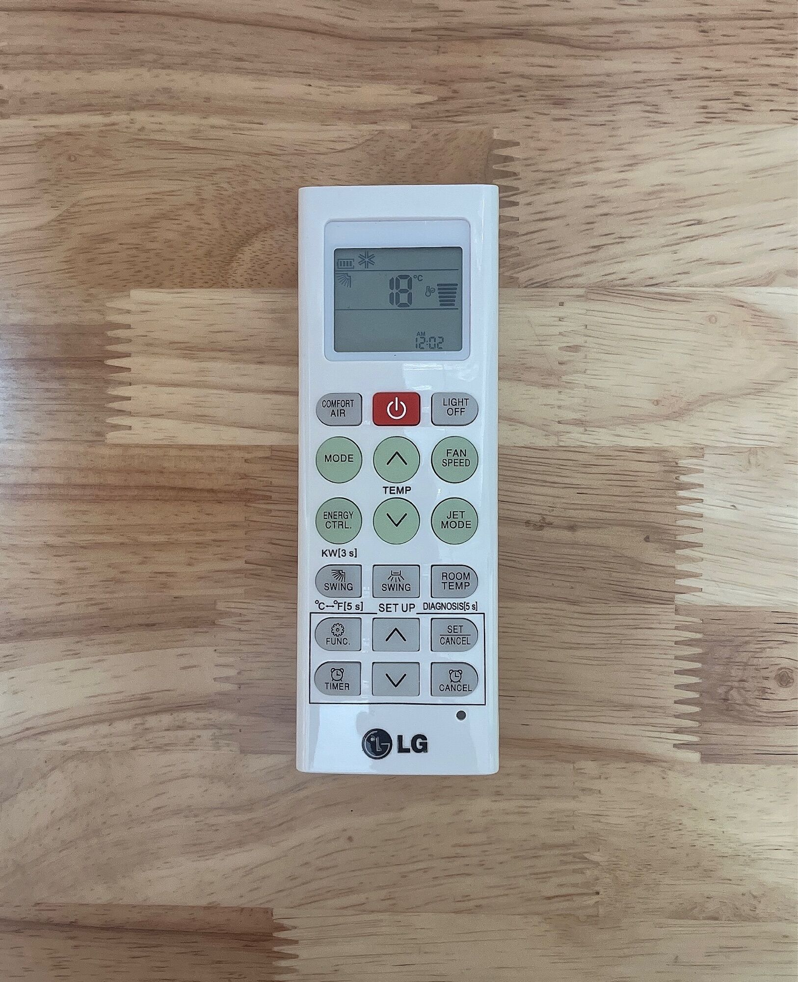 Điều khiển điều hoà máy lạnh LG( Dùng chung tất cả điều hoà LG)