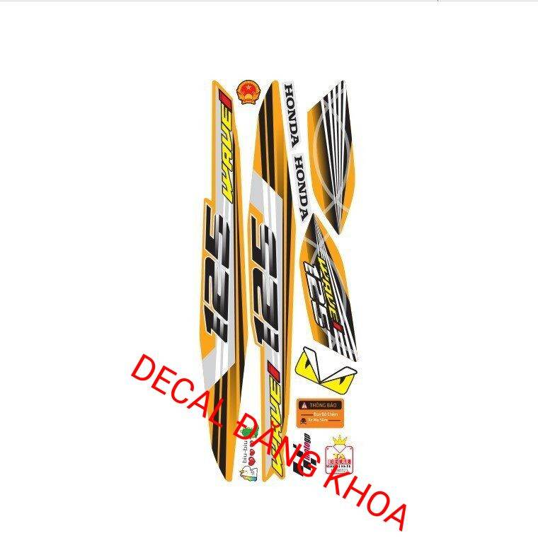 Tem xe WAVE 100 mẫu số 125i mới