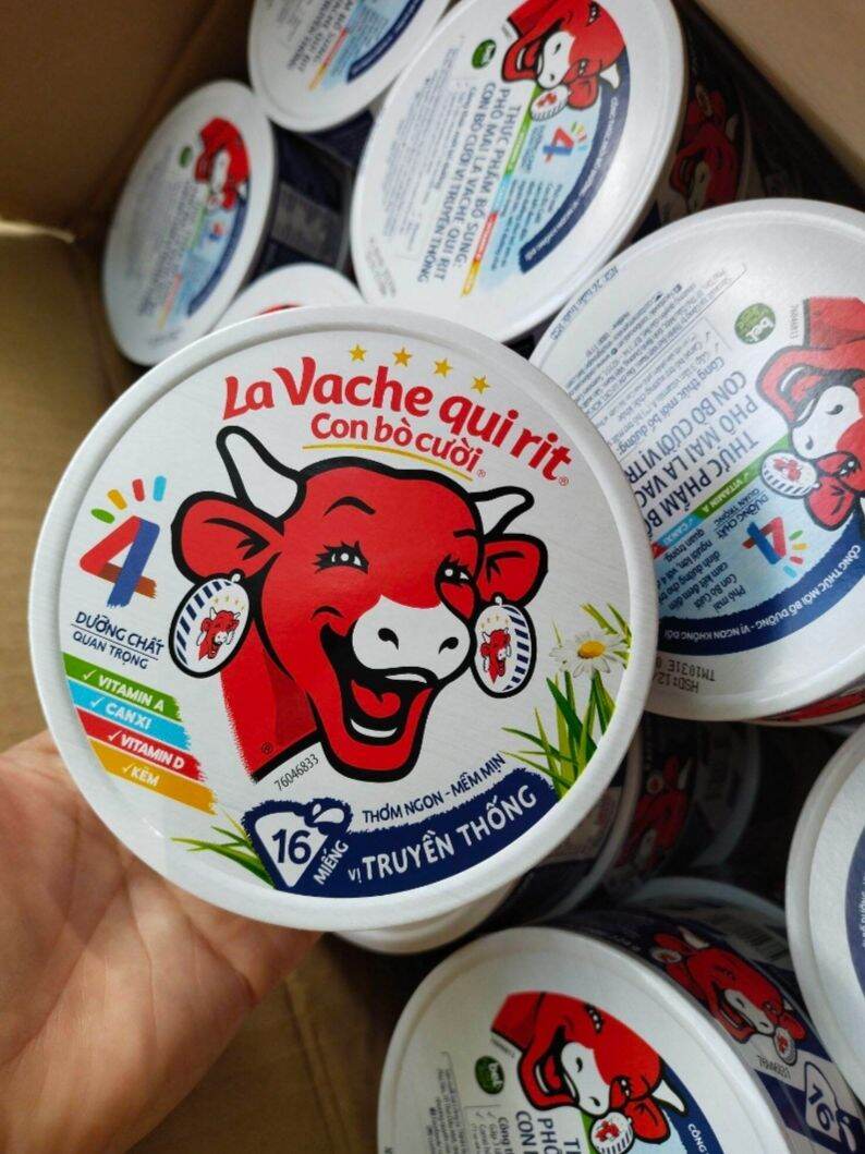 Phô Mai Con Bò Cười Loại 8 Miếng 112g