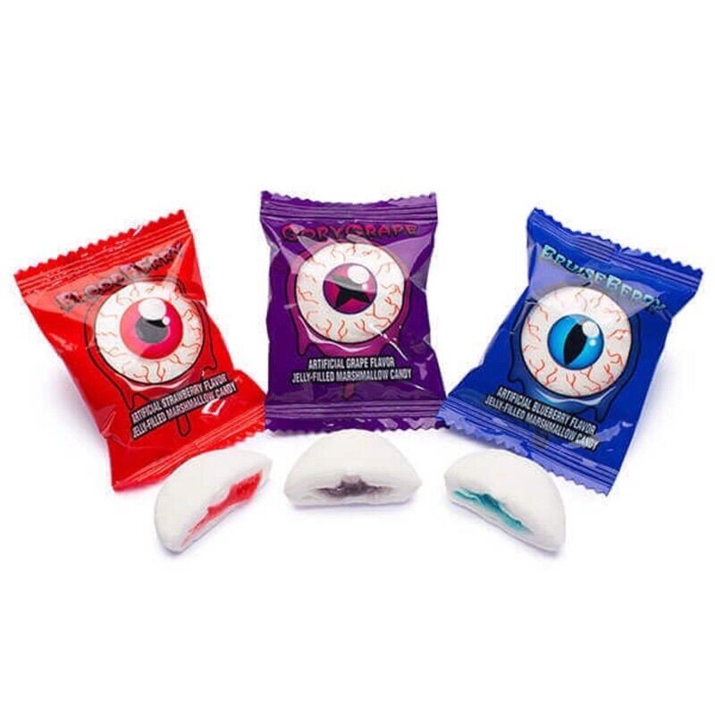 Kẹo Dẻo Con Mắt Marshmallow Oozing Eye Ball Candy 73G