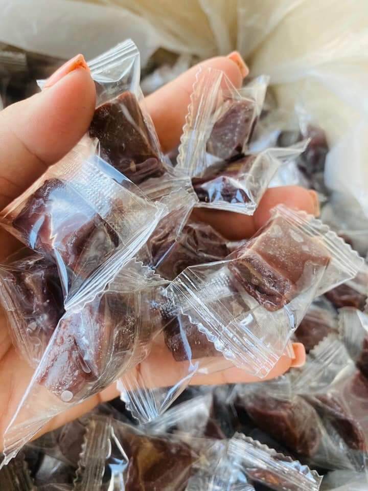 Kẹo chuối tươi nước cốt dừa Bến Tre  500g (Loại đặc biệt)