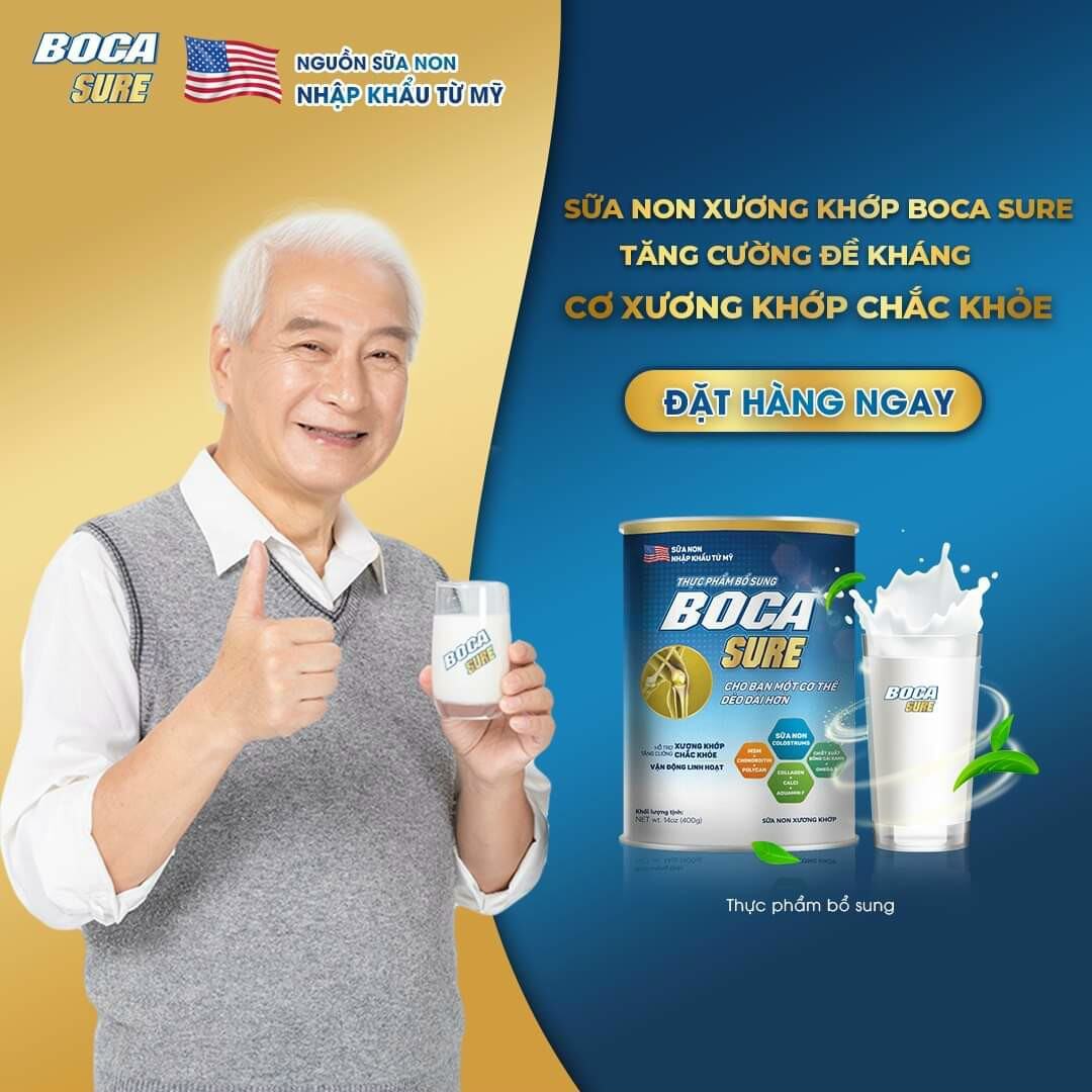 SỮA NON XƯƠNG KHỚP BOCA SURE