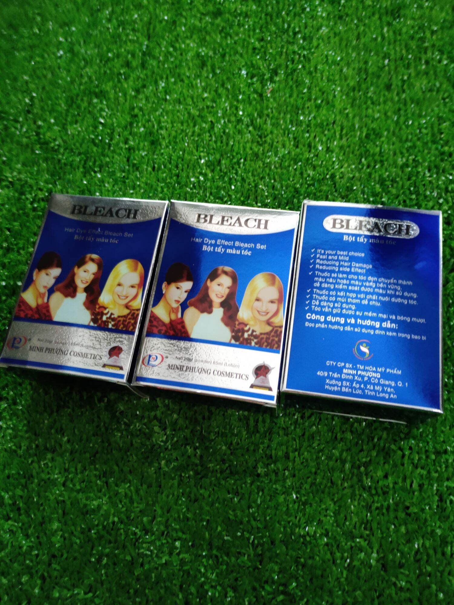 bột tẩy tóc Bleach