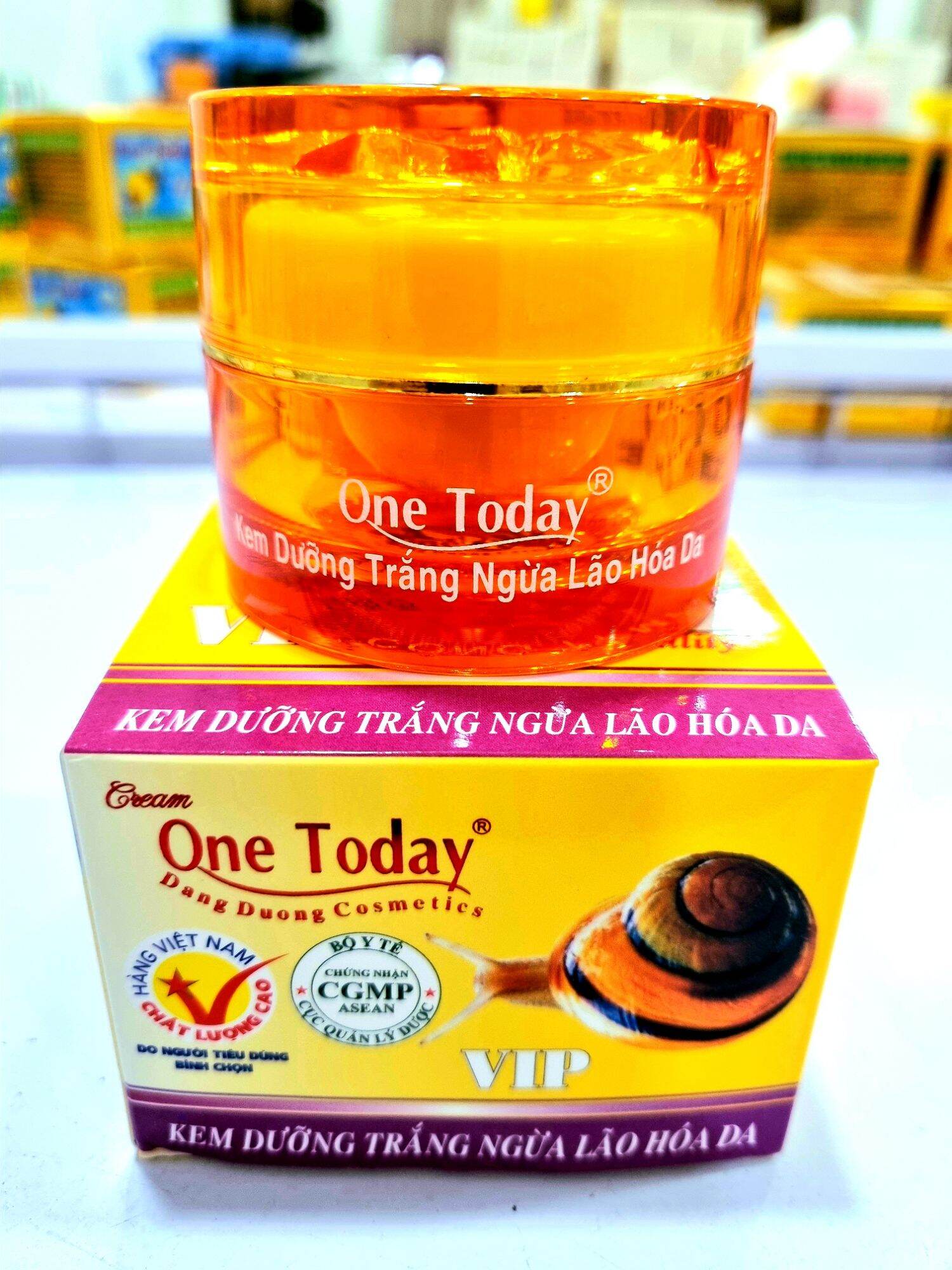 Kem dưỡng trắng ngừa lão hóa da one today 20g
