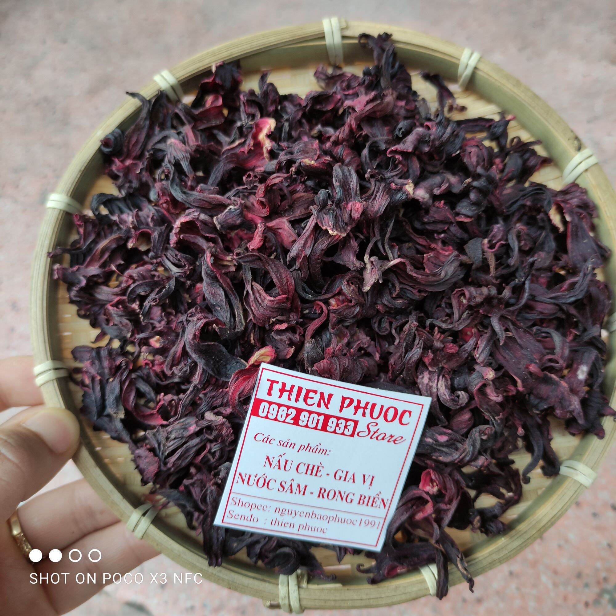 trà hoa Atiso đỏ Đà Lạt (hisbicus) - 100gr