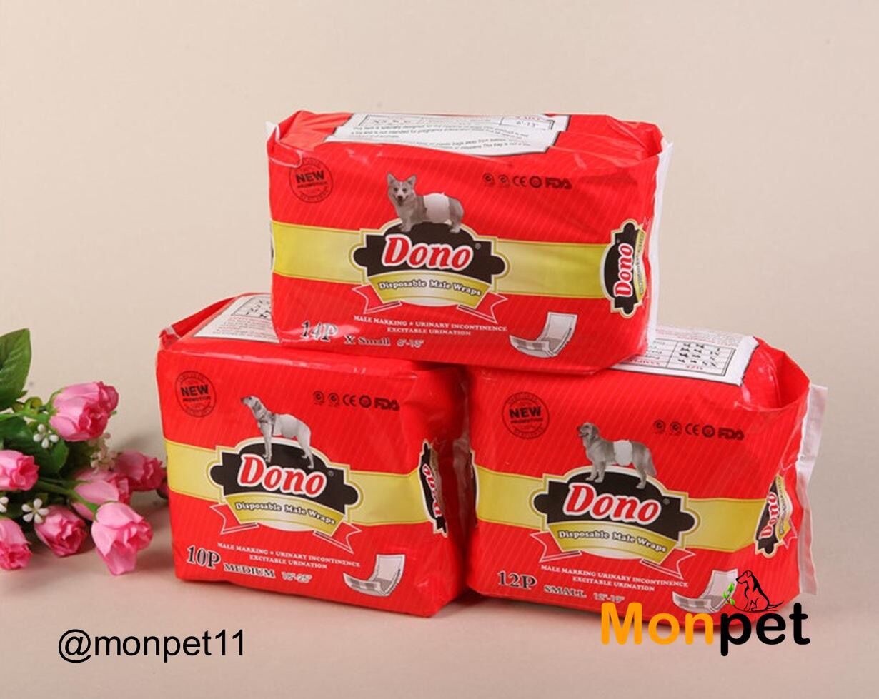 [HCM]TÃ BỈM TẢ VỆ SINH DONO CHO CHÓ BÉ TRAI