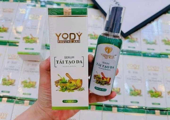 Serum thảo dược tái tạo da yody phương anh white 80ml