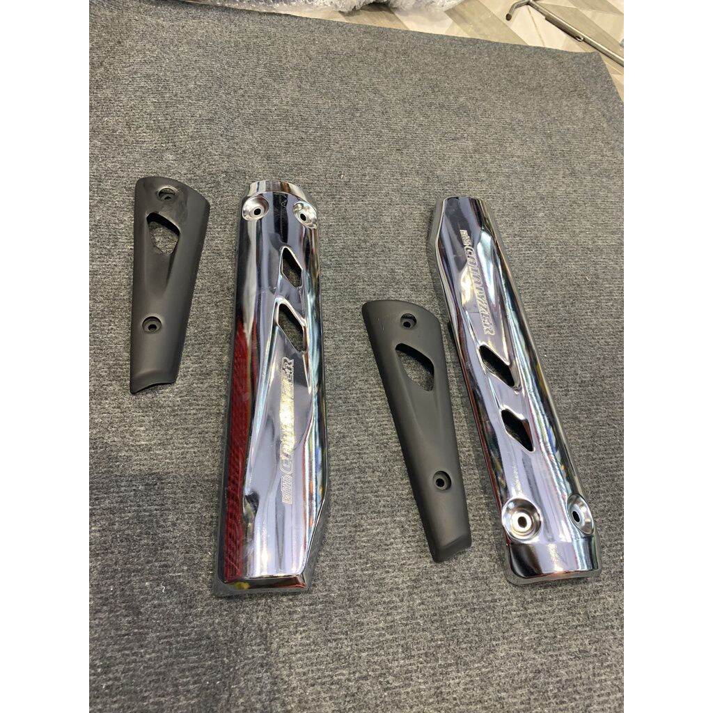 Ốp pô Exciter 2010 inox